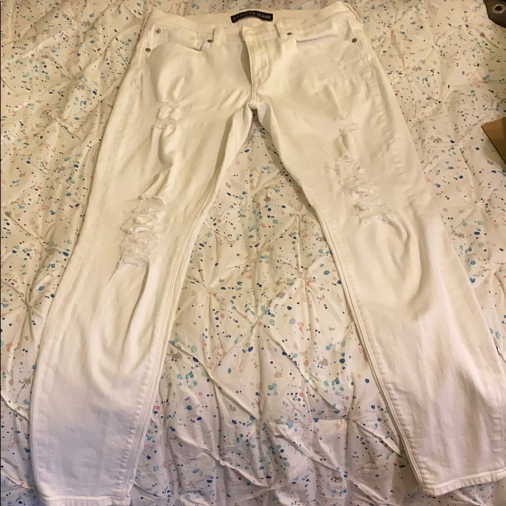 Express Mid Rise Legging Jeans Size 10R